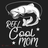 Reel Cool Mom Fathers Day Fishing Mom Cute Gift Beanie thumb 2