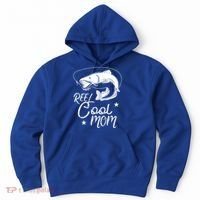 Reel Cool Mom Fathers Day Fishing Mom Cute Gift Hoodie thumb 0
