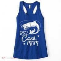 Reel Cool Mom Fathers Day Fishing Mom Cute Gift Women's Tank Top thumb 0