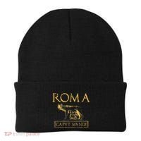 Roma Caput Mundi Rome Roman Empire Beanie thumb 0