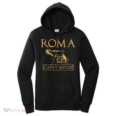 Roma Caput Mundi Rome Roman Empire Women's Hoodie