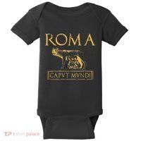 Roma Caput Mundi Rome Roman Empire Baby Bodysuit thumb 0