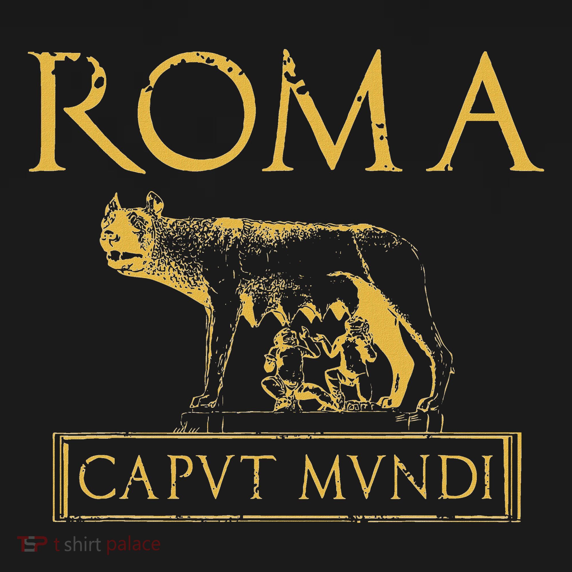 Roma Caput Mundi Rome Roman Empire Baby Bodysuit