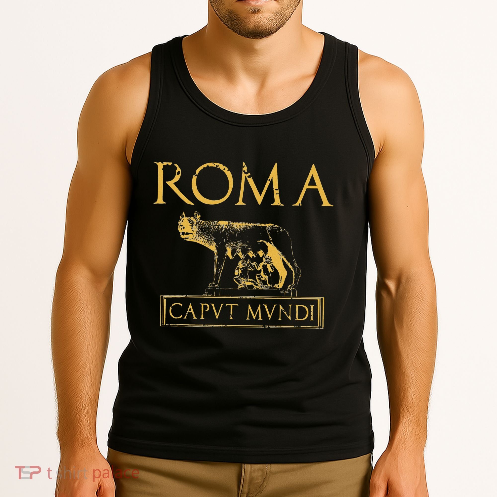 Roma Caput Mundi Rome Roman Empire Tank Top