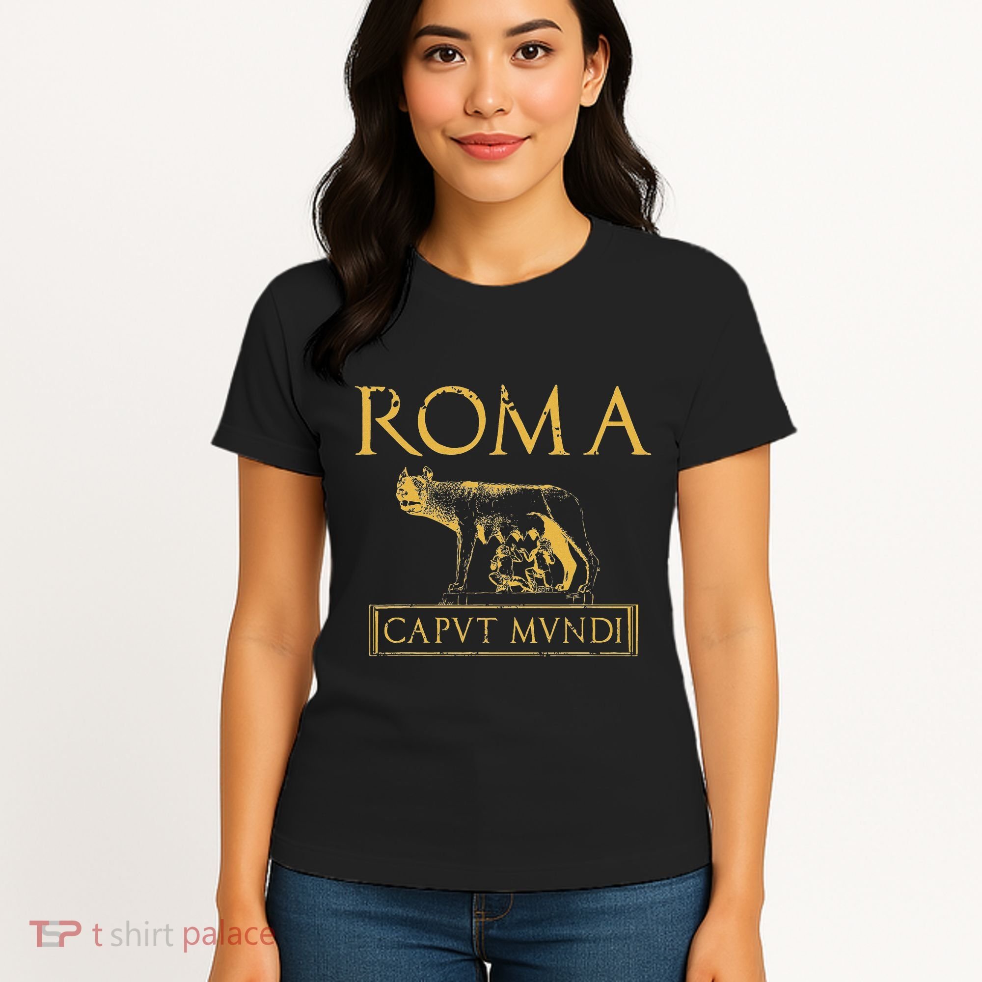 Roma Caput Mundi Rome Roman Empire Women's T-Shirt