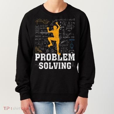 Rock Climbing Math Lover Problem Solving Mathematician Women's Sweatshirt