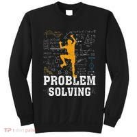 Rock Climbing Math Lover Problem Solving Mathematician Sweatshirt thumb 0