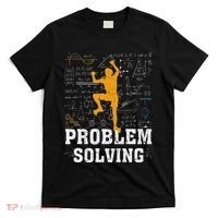 Rock Climbing Math Lover Problem Solving Mathematician T-Shirt thumb 0