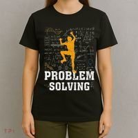 Rock Climbing Math Lover Problem Solving Mathematician T-Shirt thumb 4
