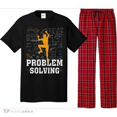Rock Climbing Math Lover Problem Solving Mathematician Pajama Set