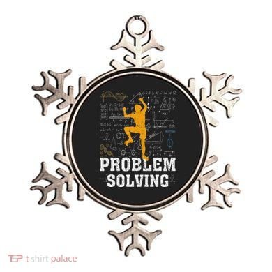Rock Climbing Math Lover Problem Solving Mathematician Ornament