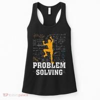 Rock Climbing Math Lover Problem Solving Mathematician Women's Tank Top thumb 0