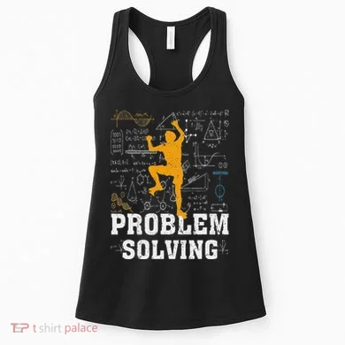 Rock Climbing Math Lover Problem Solving Mathematician Women's Tank Top