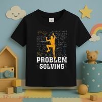 Rock Climbing Math Lover Problem Solving Mathematician Toddler T-Shirt thumb 3