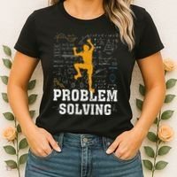 Rock Climbing Math Lover Problem Solving Mathematician Women's T-Shirt thumb 2