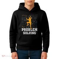 Rock Climbing Math Lover Problem Solving Mathematician Kids Hoodie thumb 4