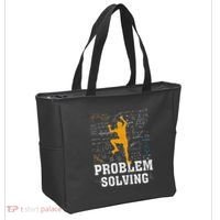 Rock Climbing Math Lover Problem Solving Mathematician Tote Bag thumb 2