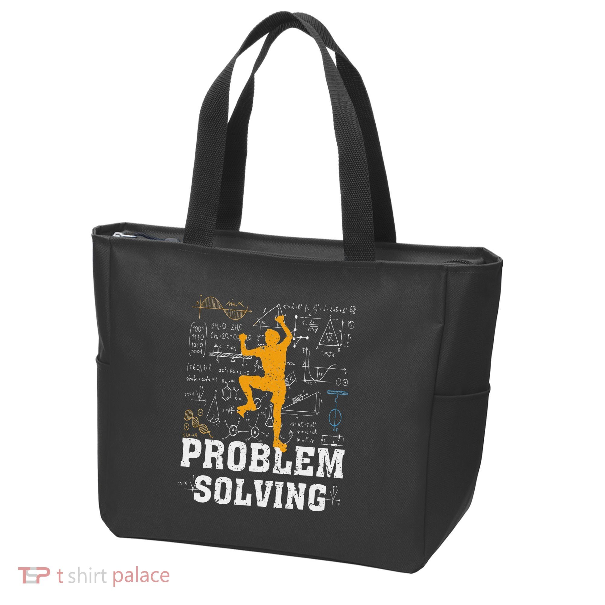Rock Climbing Math Lover Problem Solving Mathematician Tote Bag