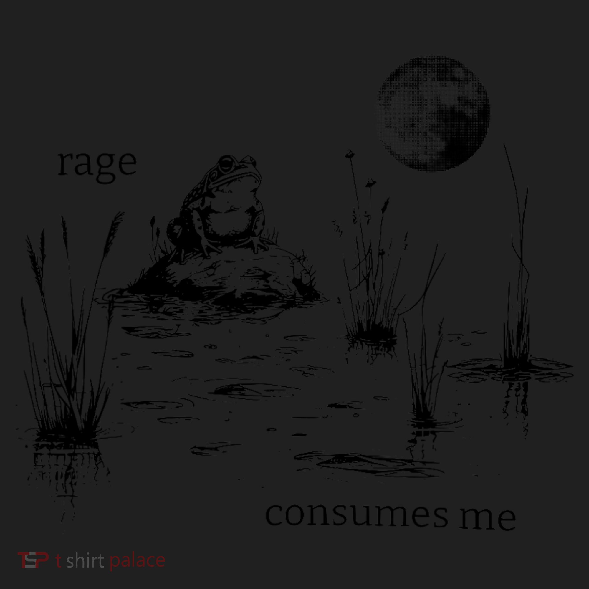 Rage Consumes Me Frog Funny Women's Sweatshirt
