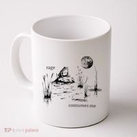 Rage Consumes Me Frog Funny Coffee Mug thumb 0