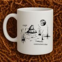 Rage Consumes Me Frog Funny Coffee Mug thumb 2