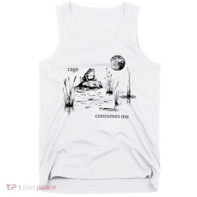 Rage Consumes Me Frog Funny Tank Top