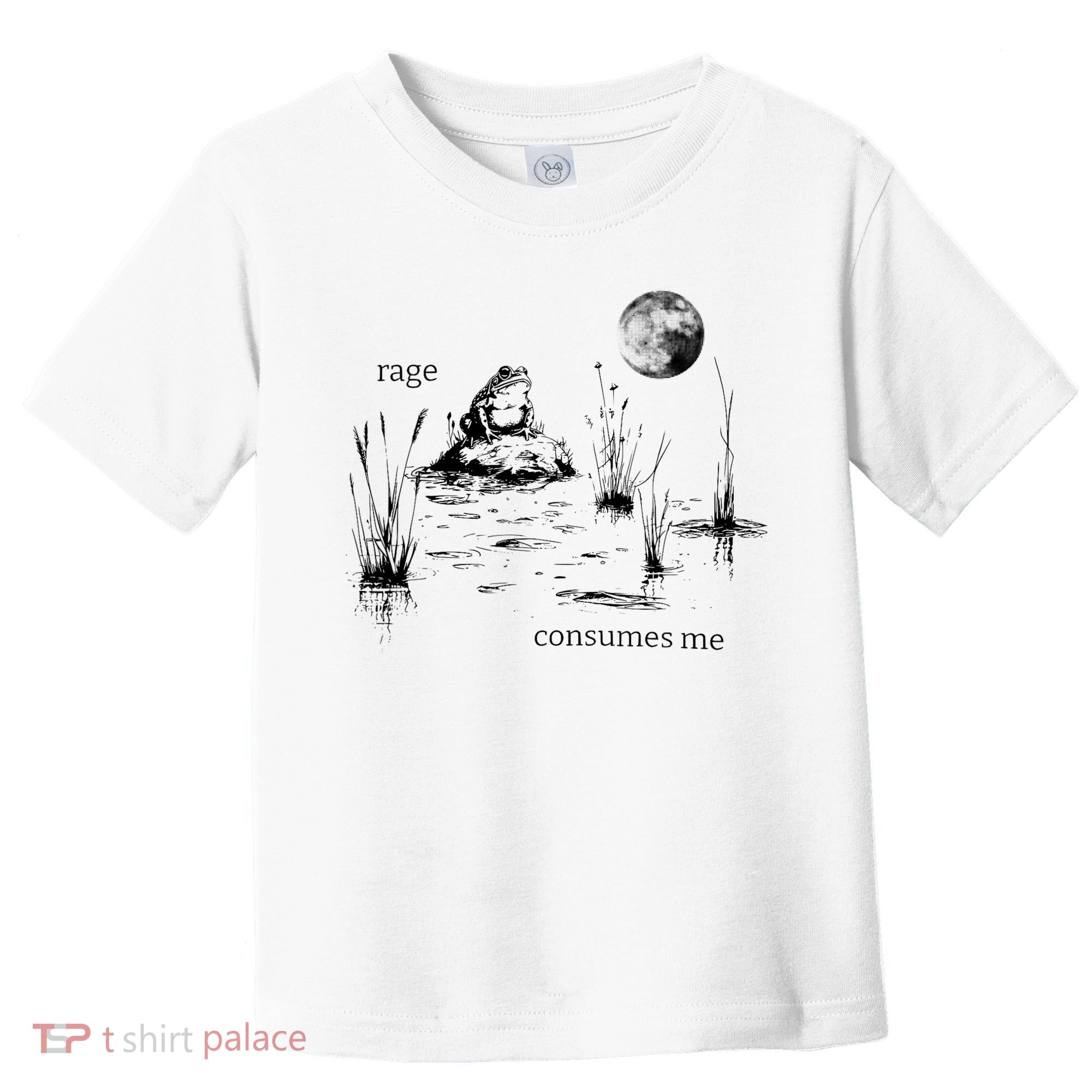 Rage Consumes Me Frog Funny Toddler T-Shirt