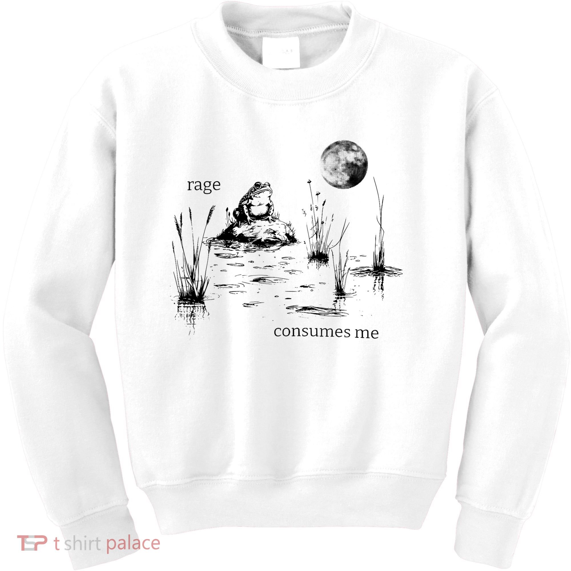 Rage Consumes Me Frog Funny Kids Sweatshirt