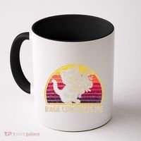Rage Consumes Me Funny Cat Humor Joke Coffee Mug thumb 0