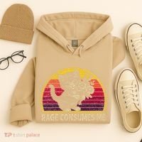 Rage Consumes Me Funny Cat Humor Joke Hoodie thumb 4
