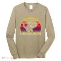 Rage Consumes Me Funny Cat Humor Joke Long Sleeve Shirt thumb 0