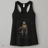 Rage Consumes Me Partner Funny Western Cowboy Cat Women's Tank Top thumb 3