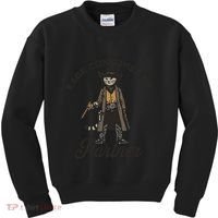 Rage Consumes Me Partner Funny Western Cowboy Cat Kids Sweatshirt thumb 0