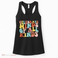 Retro Celebrate Minds Of All Kinds Women's Tank Top thumb 0