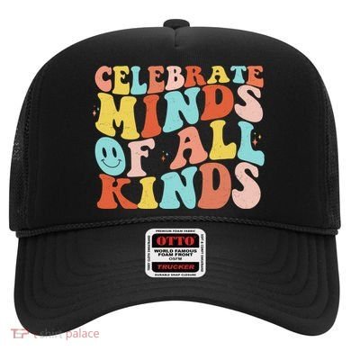 Retro Celebrate Minds Of All Kinds Hat