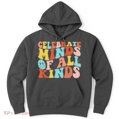 Retro Celebrate Minds Of All Kinds Hoodie