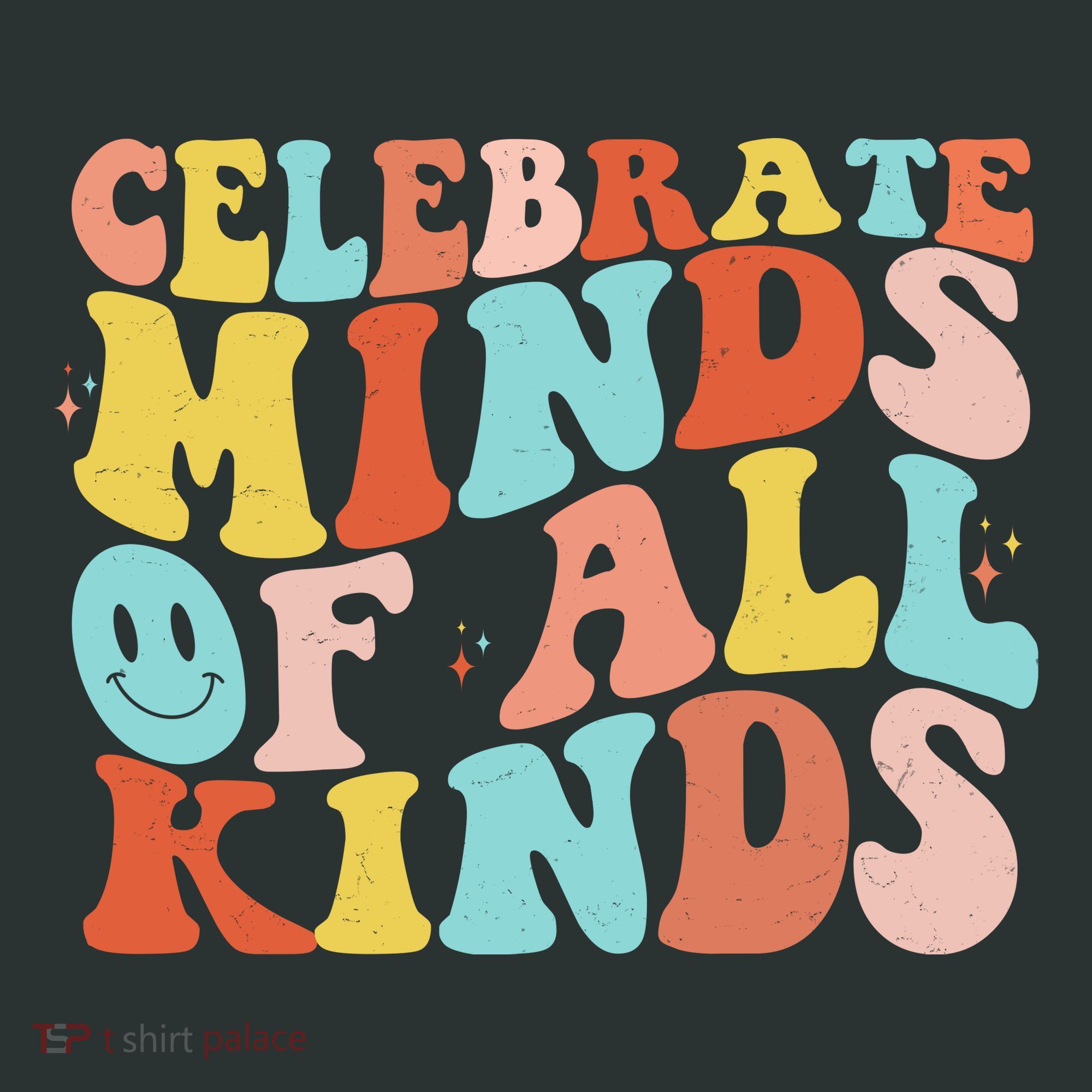 Retro Celebrate Minds Of All Kinds Long Sleeve Shirt