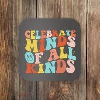 Retro Celebrate Minds Of All Kinds Coaster thumb 0