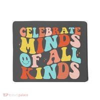 Retro Celebrate Minds Of All Kinds Mousepad thumb 0