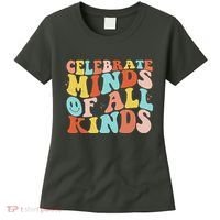 Retro Celebrate Minds Of All Kinds Women's T-Shirt thumb 0