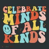 Retro Celebrate Minds Of All Kinds Women's T-Shirt thumb 6