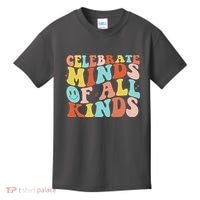 Retro Celebrate Minds Of All Kinds Kids T-Shirt thumb 0