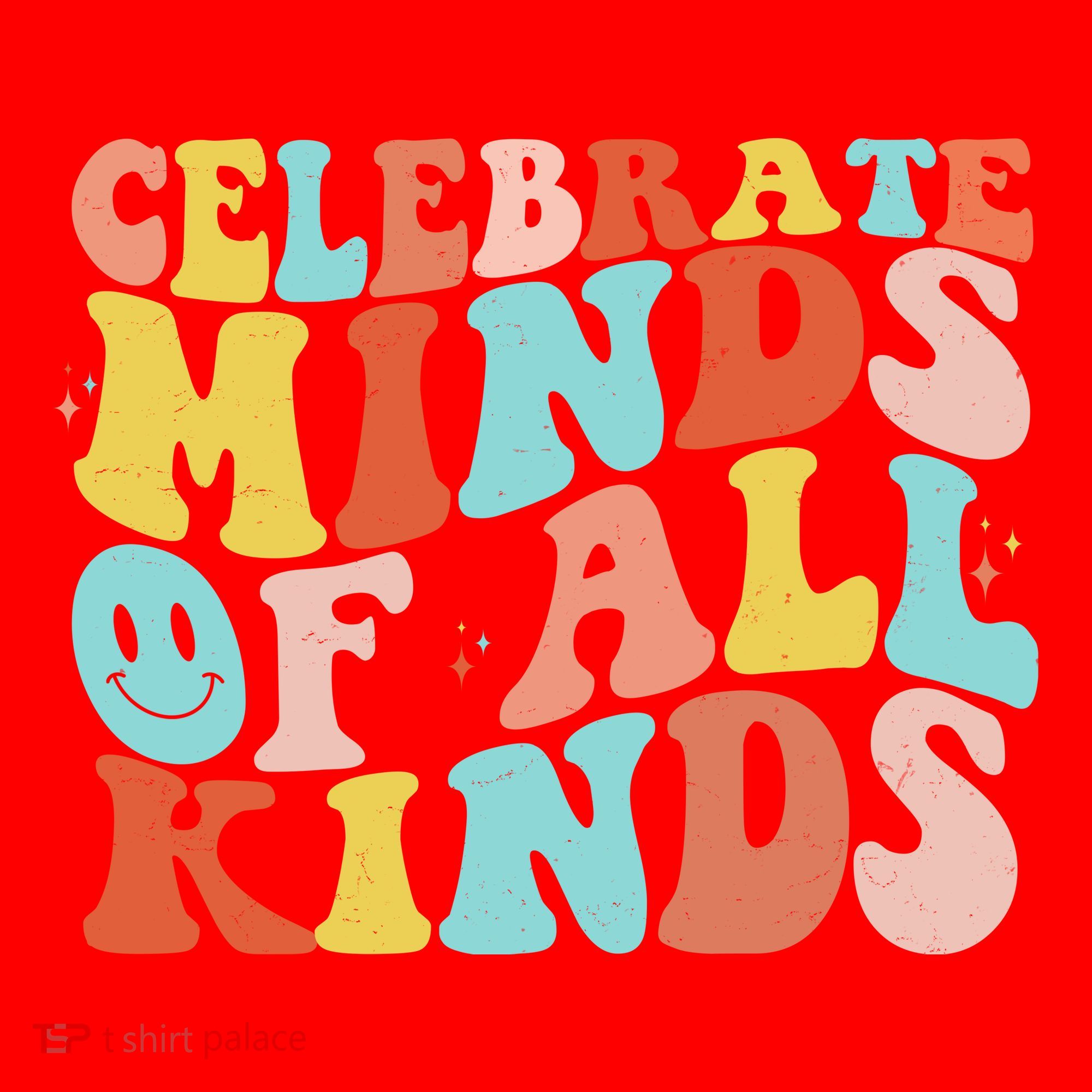 Retro Celebrate Minds Of All Kinds Santa Hat
