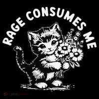 Rage Consumes Me Weirdcore Funny Hilarious Kitten Meme Toddler Hoodie thumb 2