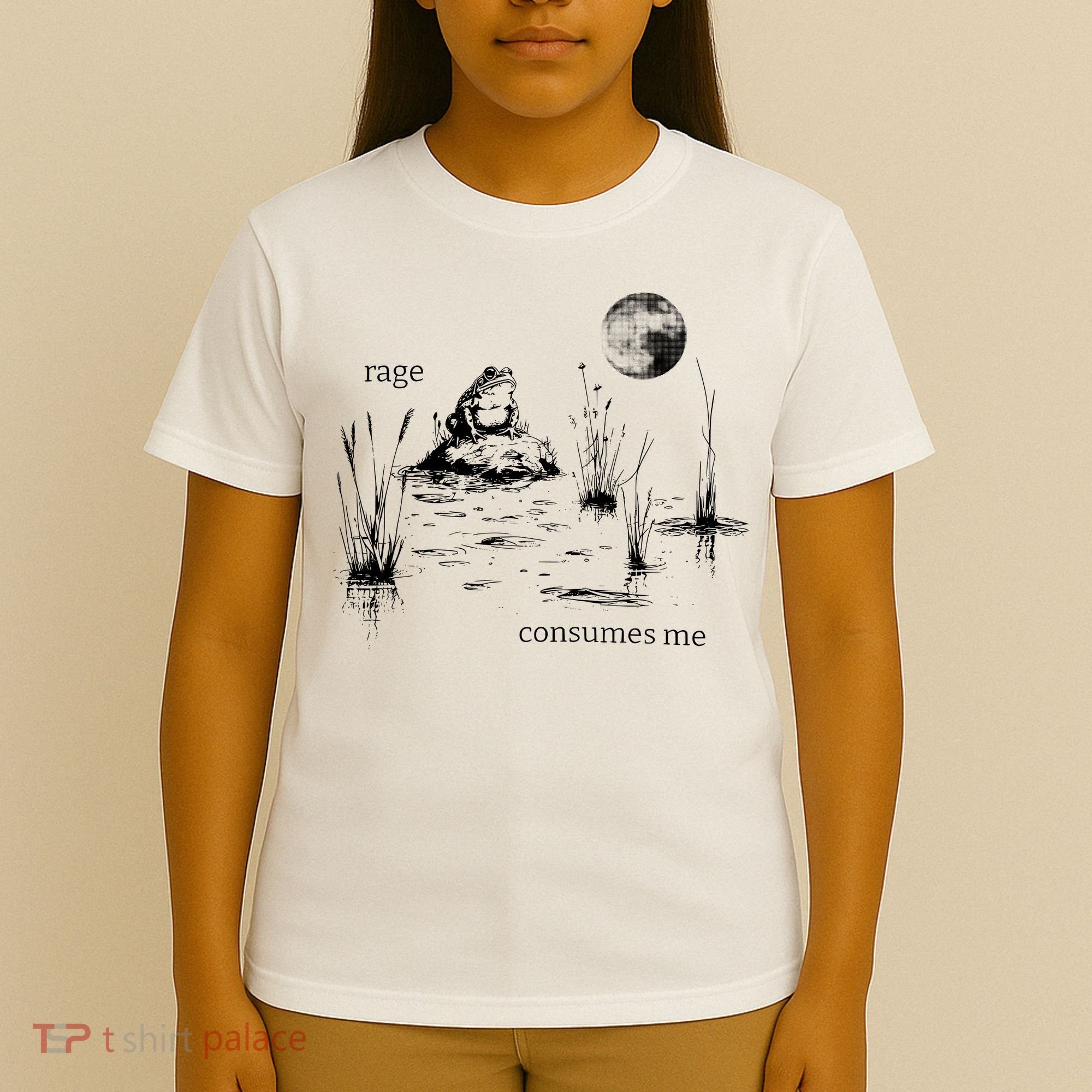 Rage Consumes Me Frog Funny T-Shirt