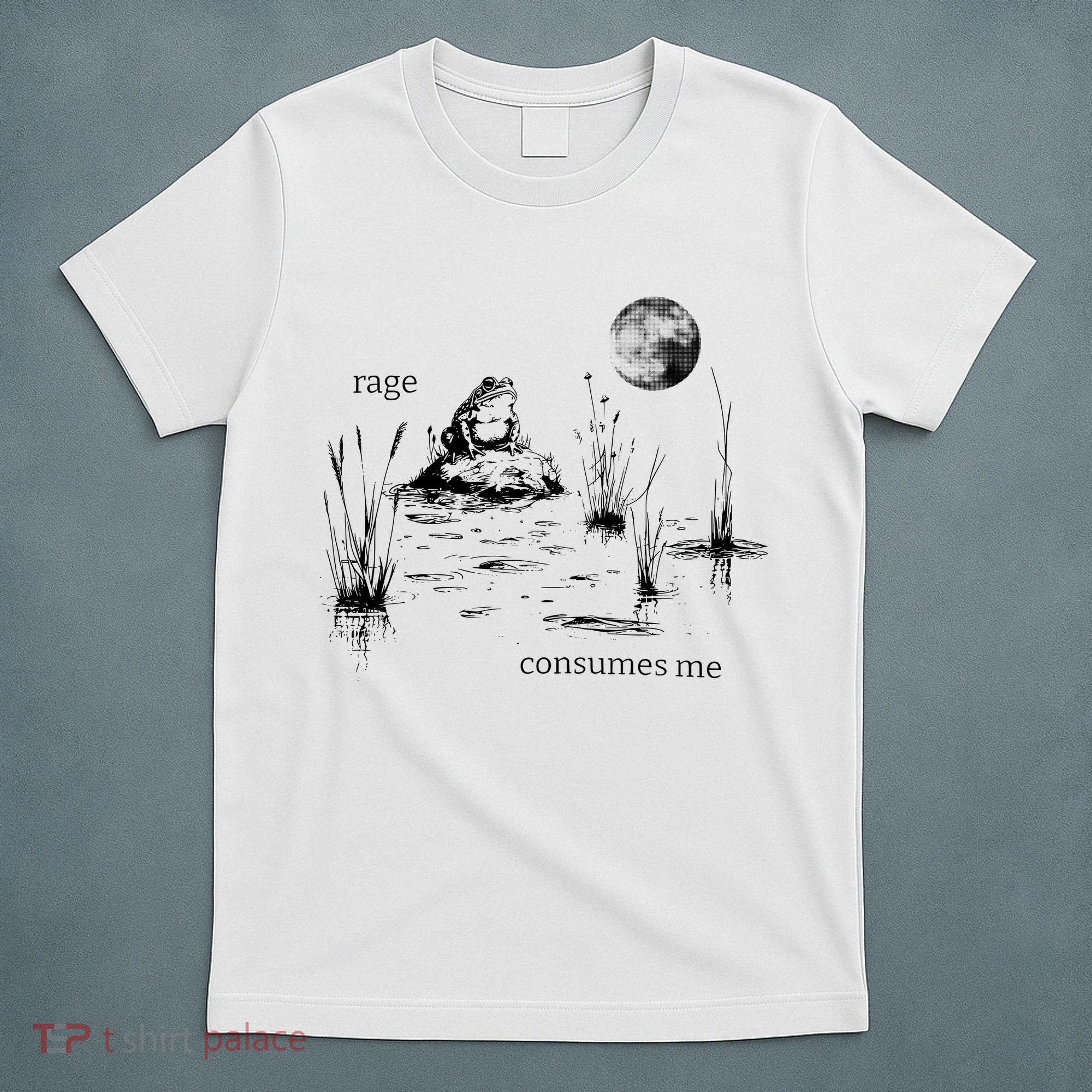 Rage Consumes Me Frog Funny T-Shirt