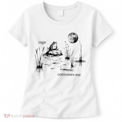Rage Consumes Me Frog Funny Women's T-Shirt
