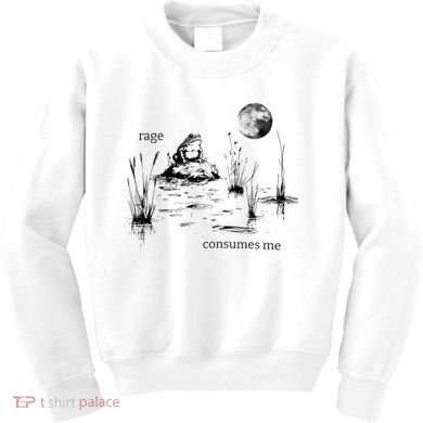 Rage Consumes Me Frog Funny Kids Sweatshirt