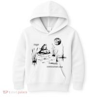 Rage Consumes Me Frog Funny Kids Hoodie thumb 0