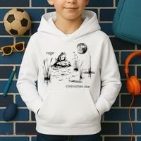 Rage Consumes Me Frog Funny Kids Hoodie thumb 2